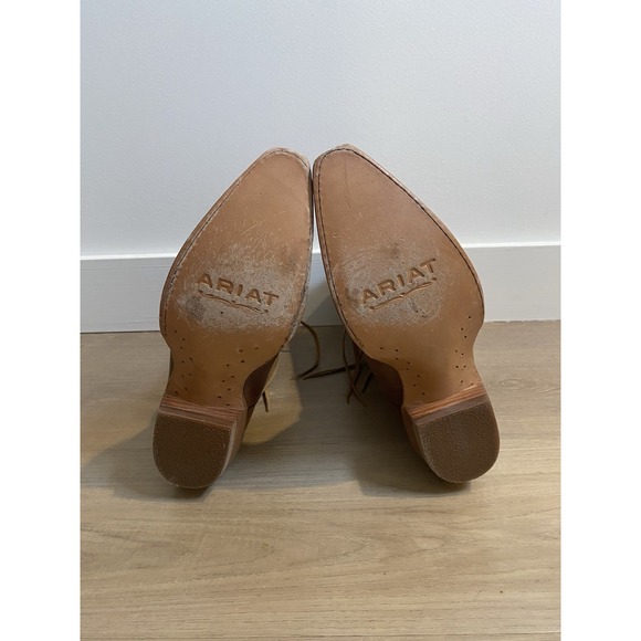 ARIAT Women's Martina Western Boots Ole Tan X Snip Toe 10044395 Size 6.5 - Picture 8 of 10